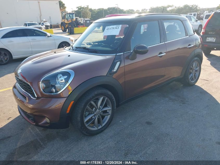 2013 Mini Countryman Cooper S VIN: WMWZC5C52DWP33346 Lot: 41175393