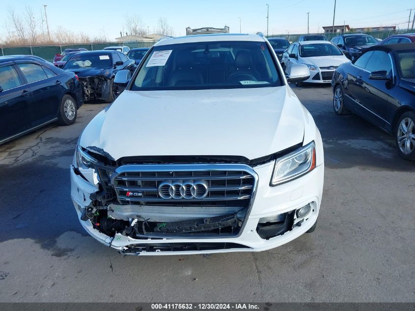 2016 Audi Sq5 3.0T Premium Plus VIN: WA1VCAFP5GA017043 Lot: 41175632