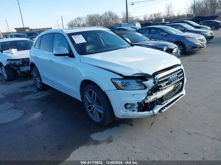 2016 Audi Sq5 3.0T Premium Plus VIN: WA1VCAFP5GA017043 Lot: 41175632