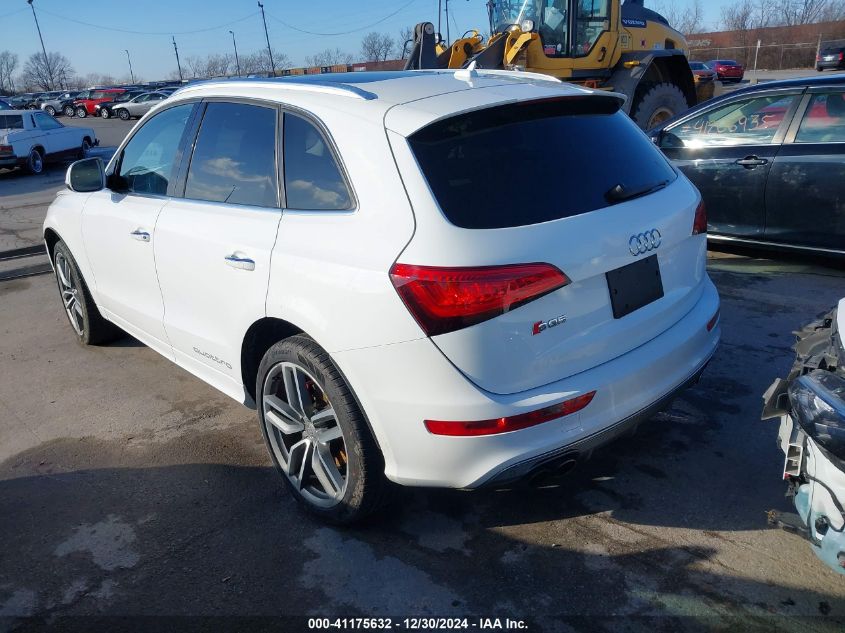 2016 Audi Sq5 3.0T Premium Plus VIN: WA1VCAFP5GA017043 Lot: 41175632