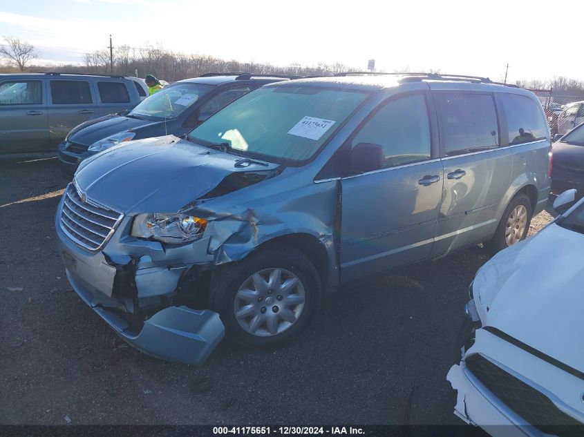 2009 Chrysler Town & Country Lx VIN: 2A8HR44E39R512675 Lot: 41175651