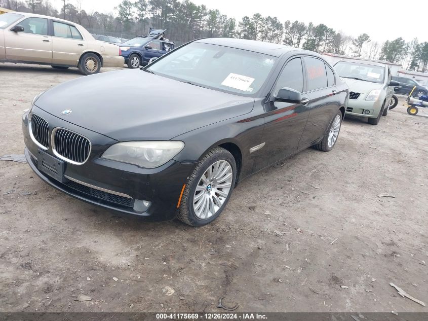 2009 BMW 750Li VIN: WBAKB83529CY61102 Lot: 41175669