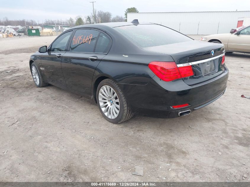 2009 BMW 750Li VIN: WBAKB83529CY61102 Lot: 41175669