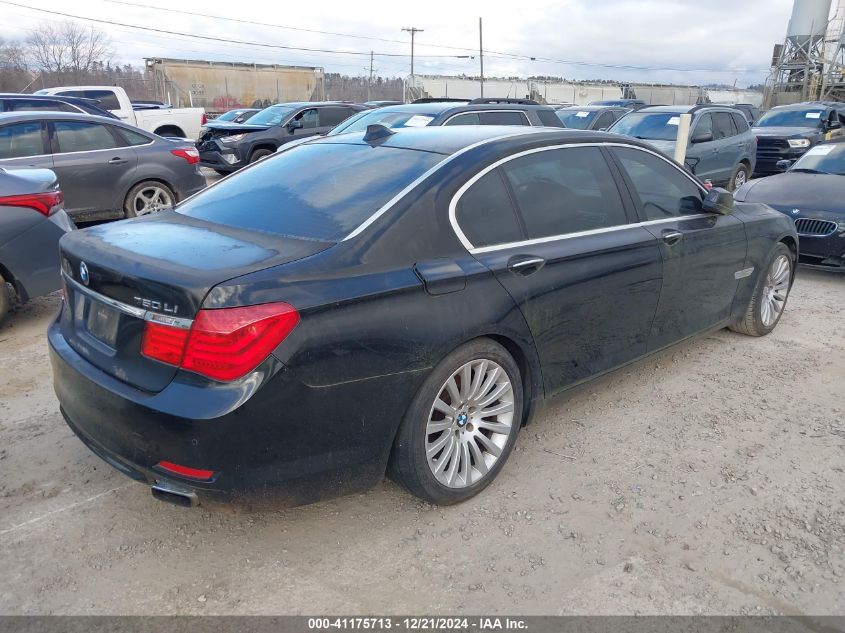 2009 BMW 750Li VIN: WBAKB83559CY58341 Lot: 41175713