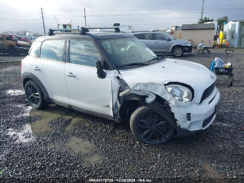 2012 Mini Cooper S Countryman VIN: WMWZC5C57CWL64143 Lot: 41175735