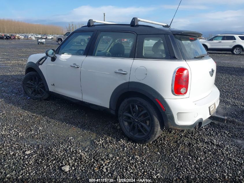 2012 Mini Cooper S Countryman VIN: WMWZC5C57CWL64143 Lot: 41175735