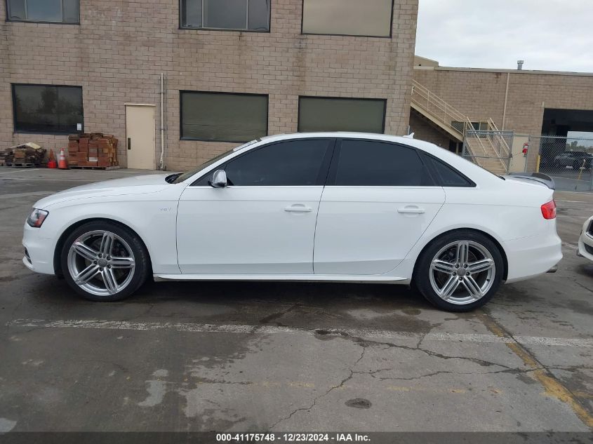 2013 Audi S4 3.0T Premium Plus VIN: WAUKGAFL4DA118738 Lot: 41175748