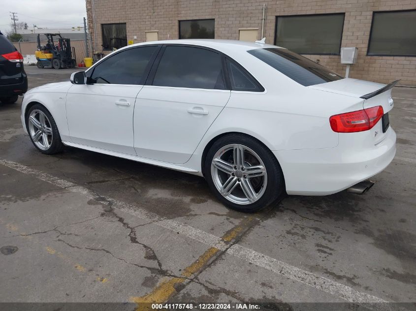 2013 Audi S4 3.0T Premium Plus VIN: WAUKGAFL4DA118738 Lot: 41175748