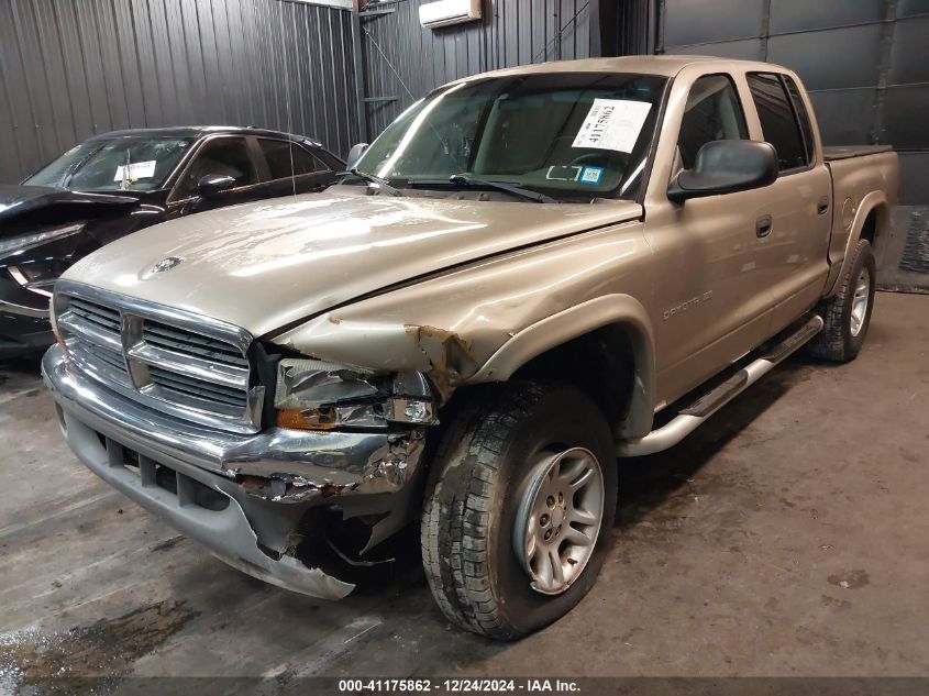 2001 Dodge Dakota Slt/Sport VIN: 1B7HG2AX71S330245 Lot: 41175862