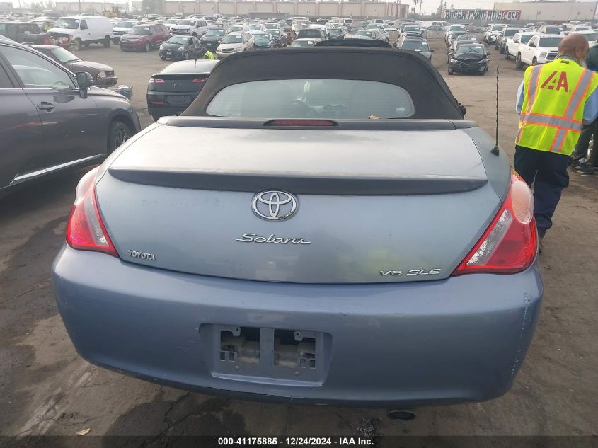 2006 Toyota Camry Solara Sle VIN: 4T1FA38P36U083897 Lot: 41175885