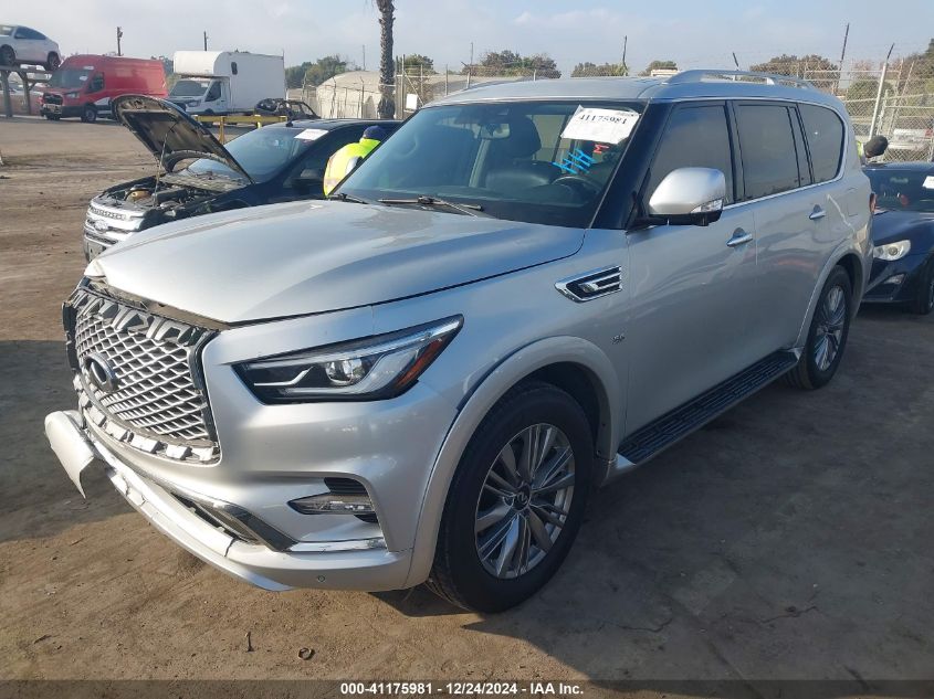 2019 Infiniti Qx80 Luxe VIN: JN8AZ2NFXK9687381 Lot: 41175981