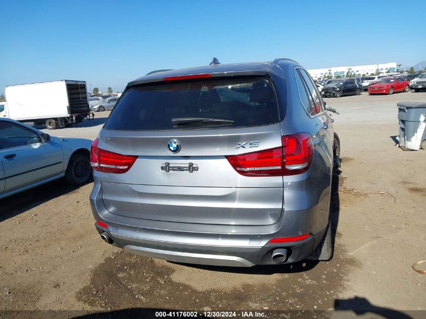 2017 BMW X5 xDrive35I VIN: 5UXKR0C35H0V83437 Lot: 41176002