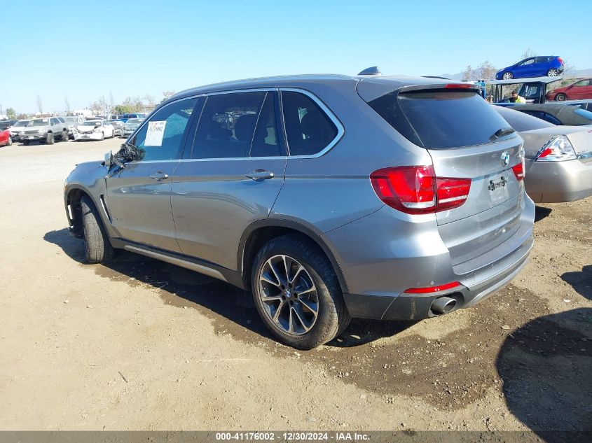 2017 BMW X5 xDrive35I VIN: 5UXKR0C35H0V83437 Lot: 41176002