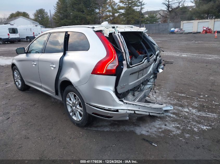 2014 Volvo Xc60 3.2 VIN: YV4940DZ3E2508489 Lot: 41176036