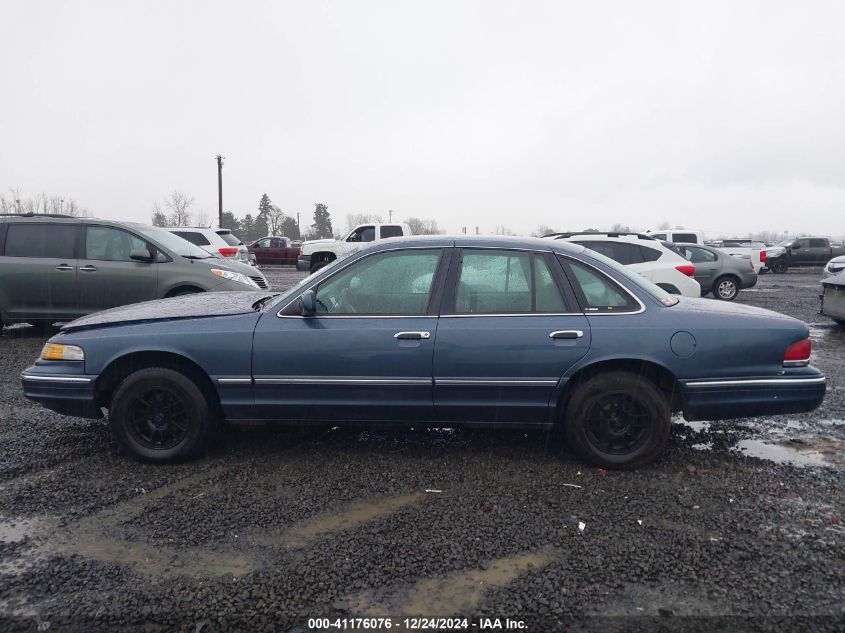 1997 Ford Crown Victoria Lx VIN: 2FALP74W4VX105087 Lot: 41176076