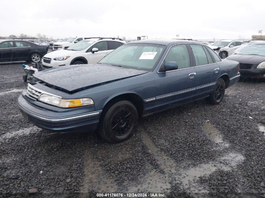 1997 Ford Crown Victoria Lx VIN: 2FALP74W4VX105087 Lot: 41176076