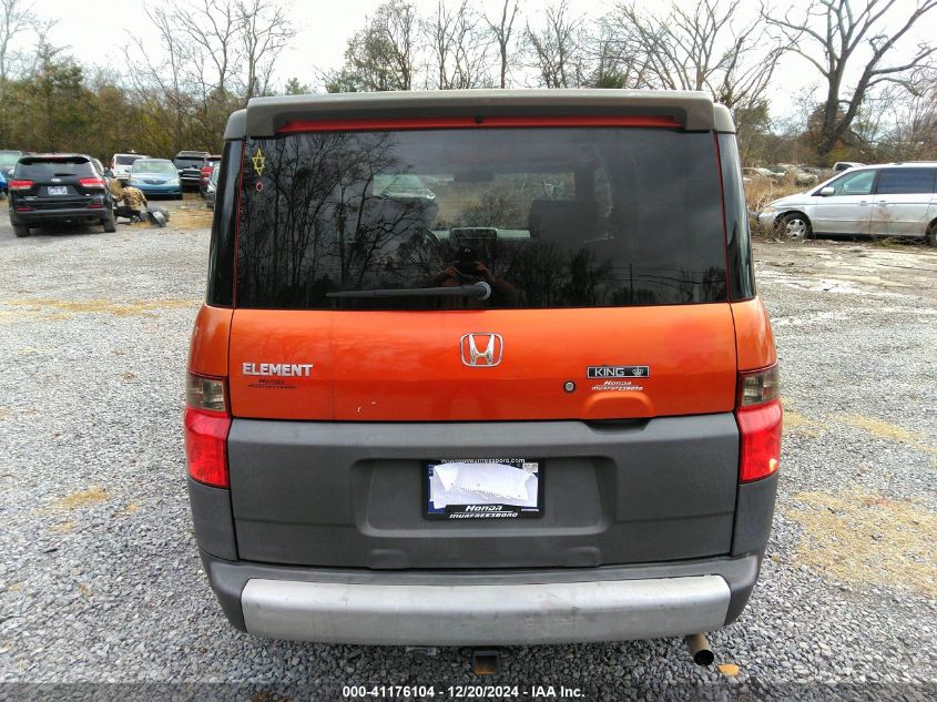 2004 Honda Element Ex VIN: 5J6YH28544L001173 Lot: 41176104