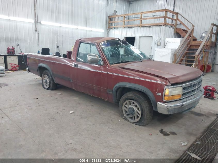 1992 Dodge Dakota VIN: 1B7FL26Y7NS625758 Lot: 41176133