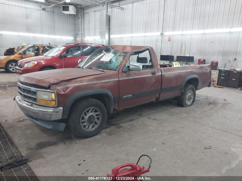 1992 Dodge Dakota VIN: 1B7FL26Y7NS625758 Lot: 41176133