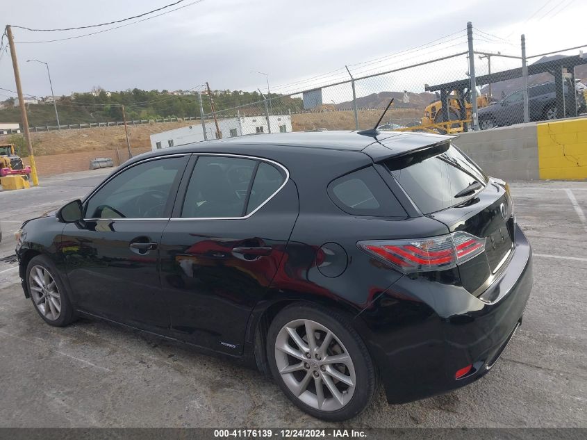 2012 Lexus Ct 200H Premium VIN: JTHKD5BH9C2118732 Lot: 41176139