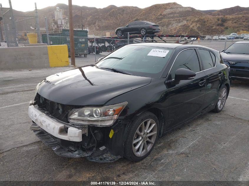 2012 Lexus Ct 200H Premium VIN: JTHKD5BH9C2118732 Lot: 41176139