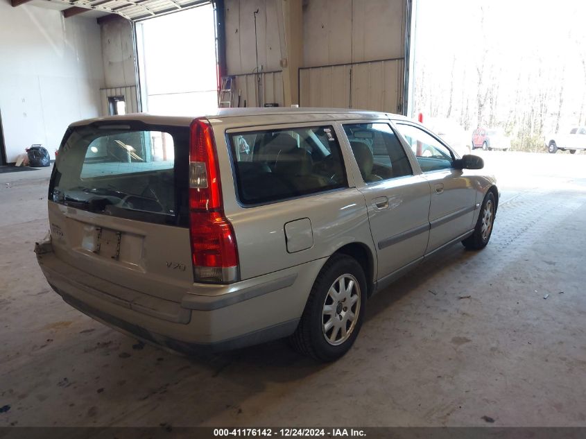 2002 Volvo V70 2.4 VIN: YV1SW61R421196961 Lot: 41176142