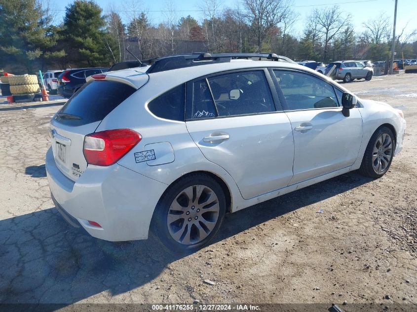 2013 Subaru Impreza 2.0I Sport Premium VIN: JF1GPAL68D2885077 Lot: 41176255