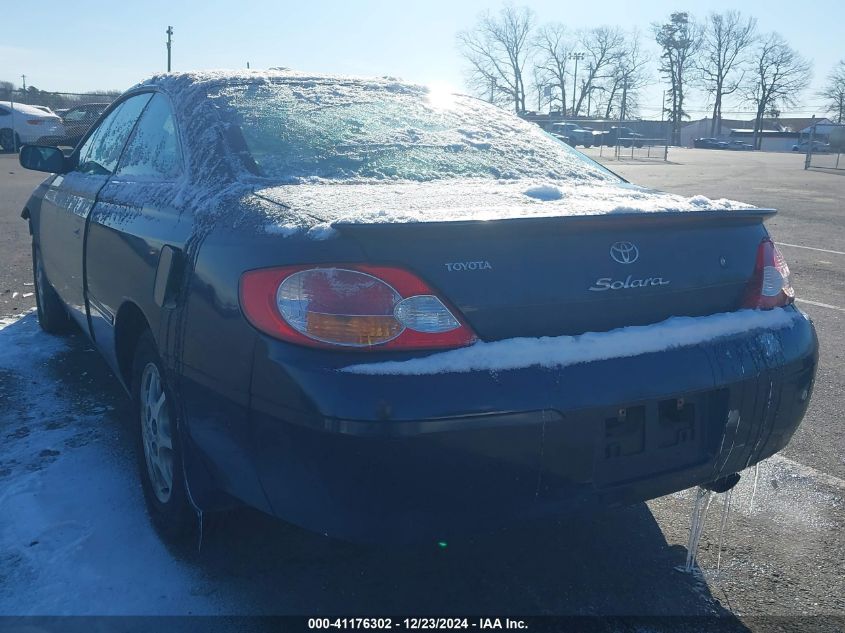 2002 Toyota Camry Solara Se VIN: 2T1CE22P12C007438 Lot: 41176302