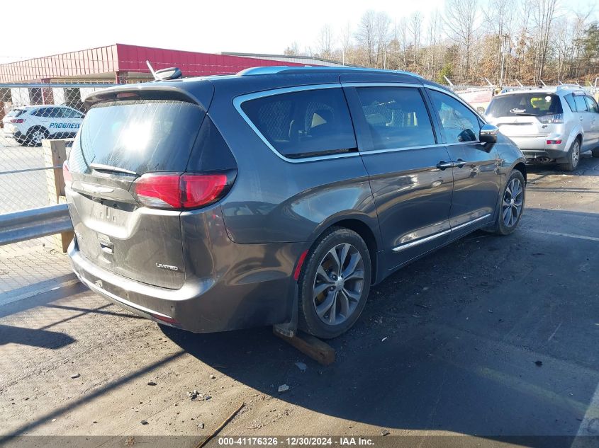 2018 Chrysler Pacifica Limited VIN: 2C4RC1GG5JR117166 Lot: 41176326