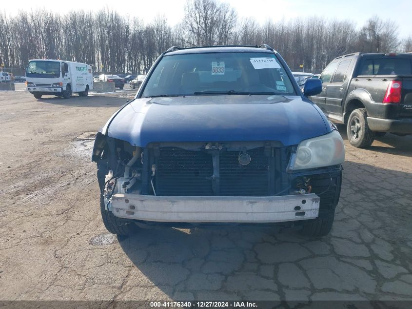 2005 Toyota Highlander V6 VIN: JTEEP21A550131836 Lot: 41176340