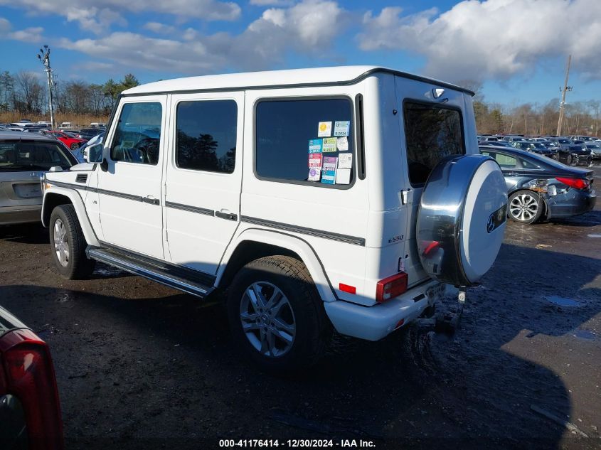 2015 Mercedes-Benz G 550 4Matic VIN: WDCYC3HFXFX241188 Lot: 41176414