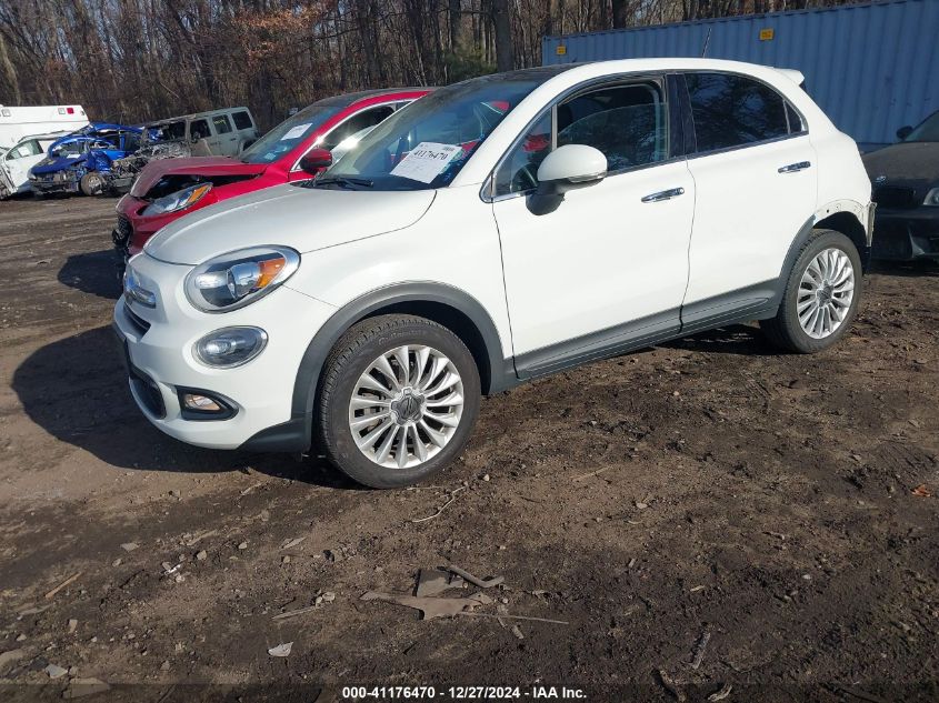 2016 Fiat 500X Lounge VIN: ZFBCFYDT5GP502862 Lot: 41176470