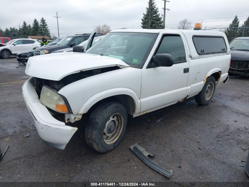 2001 GMC Sonoma Sl VIN: 1GTCS145118236842 Lot: 41176481