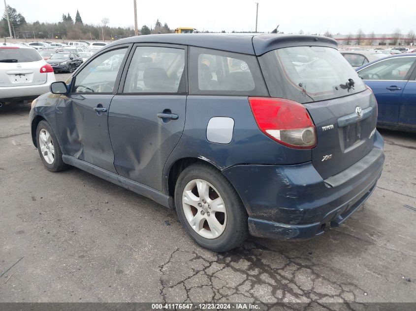 2003 Toyota Matrix Xrs VIN: 2T1KY38E93C037058 Lot: 41176547