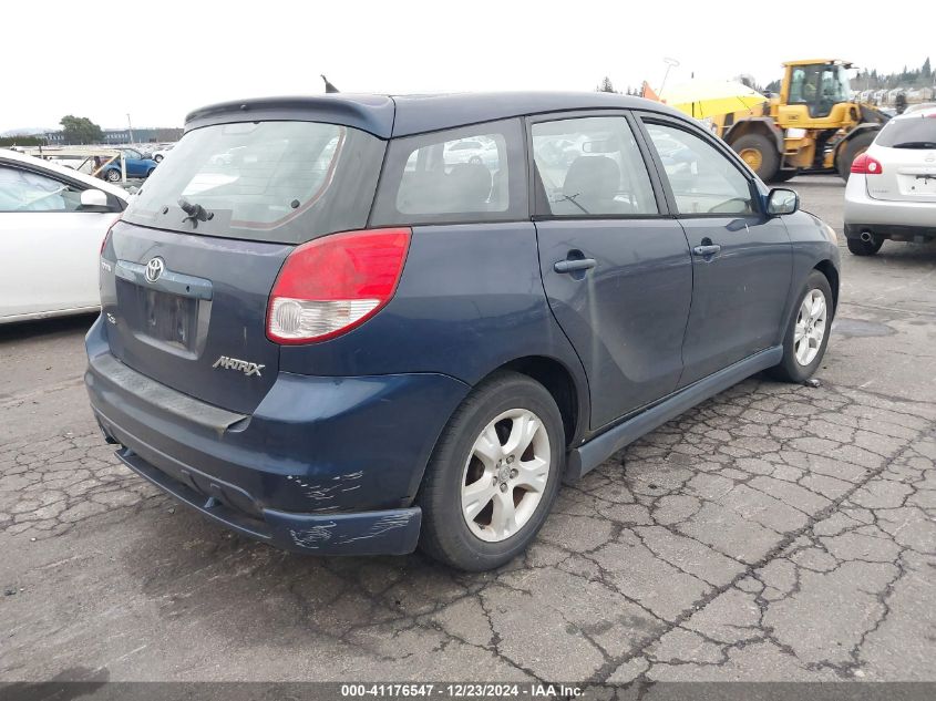 2003 Toyota Matrix Xrs VIN: 2T1KY38E93C037058 Lot: 41176547