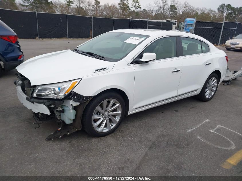 2016 Buick Lacrosse Leather VIN: 1G4GB5G35GF175076 Lot: 41176550