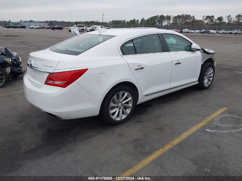 2016 Buick Lacrosse Leather VIN: 1G4GB5G35GF175076 Lot: 41176550