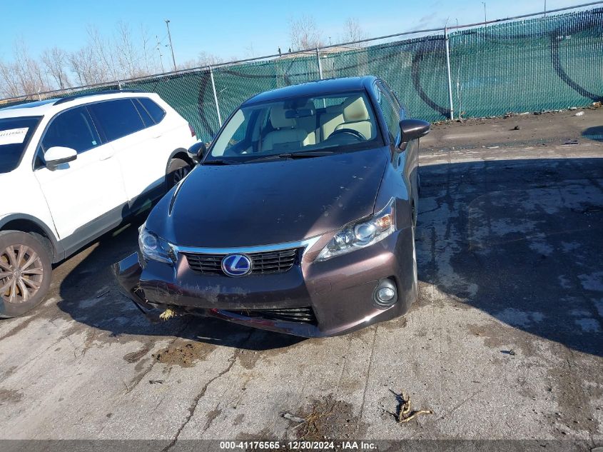 2012 Lexus Ct 200H VIN: JTHKD5BH3C2108438 Lot: 41176565