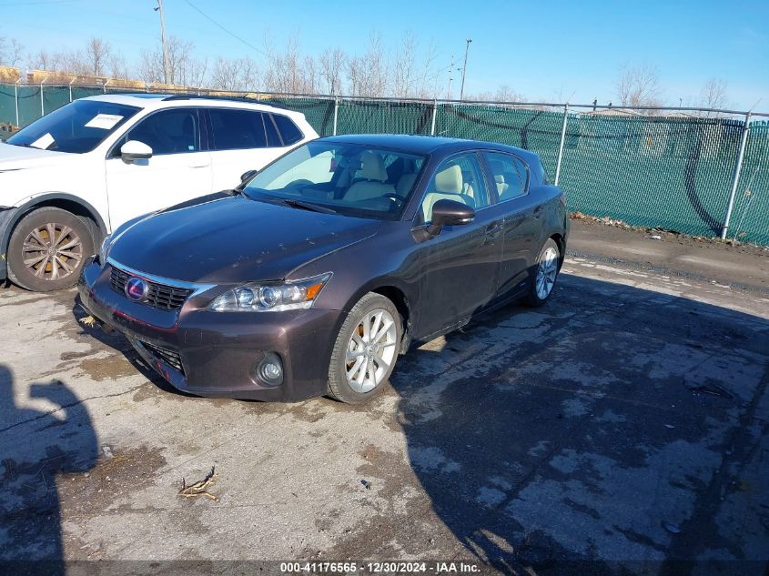 2012 Lexus Ct 200H VIN: JTHKD5BH3C2108438 Lot: 41176565