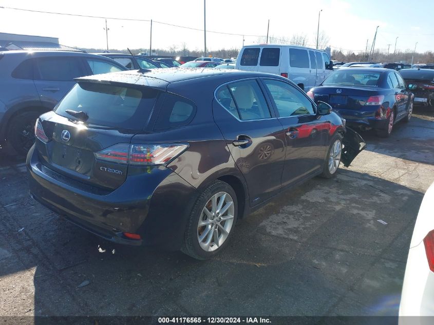 2012 Lexus Ct 200H VIN: JTHKD5BH3C2108438 Lot: 41176565