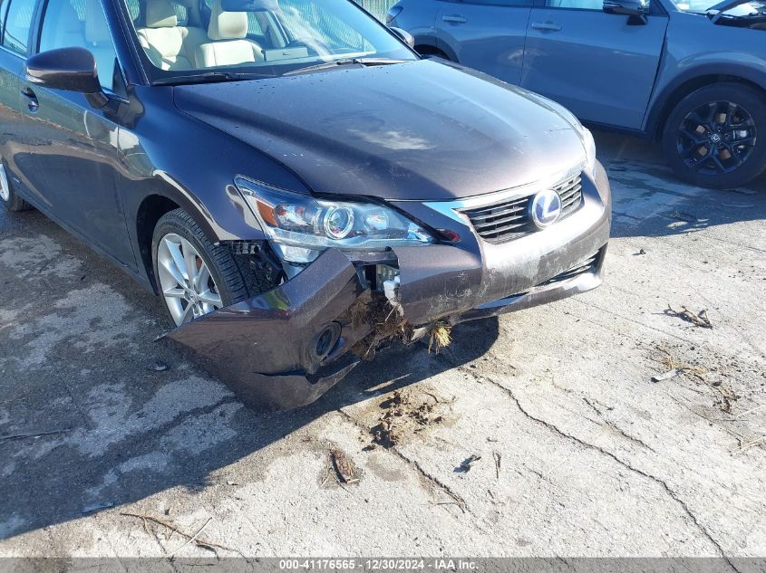 2012 Lexus Ct 200H VIN: JTHKD5BH3C2108438 Lot: 41176565