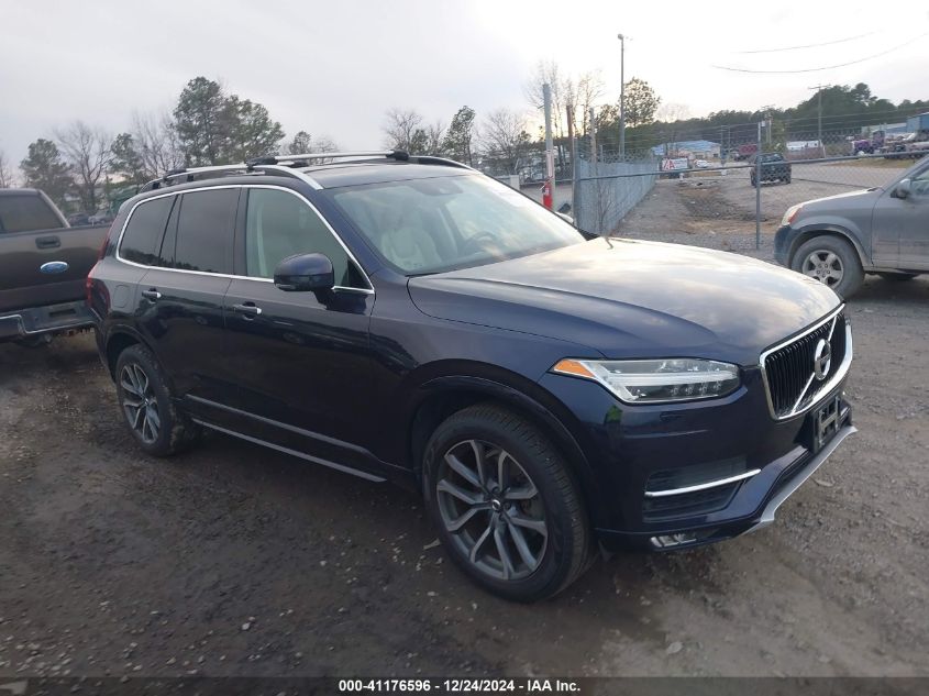 2016 Volvo Xc90 T5 Momentum VIN: YV4102XK2G1084878 Lot: 41176596