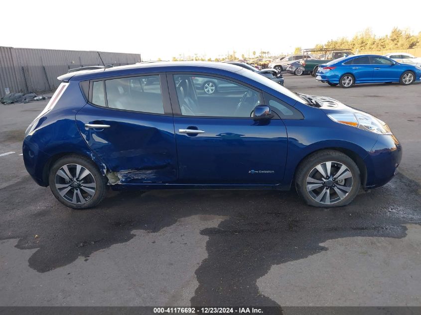 2016 Nissan Leaf Sl VIN: 1N4BZ0CP5GC313440 Lot: 41176692