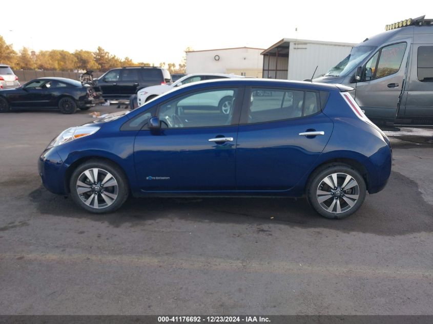 2016 Nissan Leaf Sl VIN: 1N4BZ0CP5GC313440 Lot: 41176692