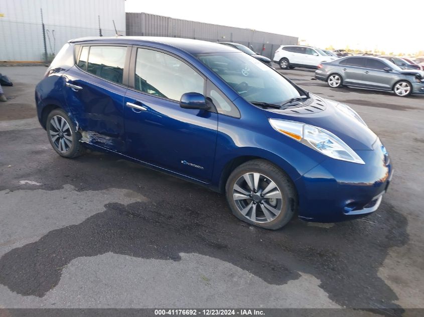 2016 Nissan Leaf Sl VIN: 1N4BZ0CP5GC313440 Lot: 41176692