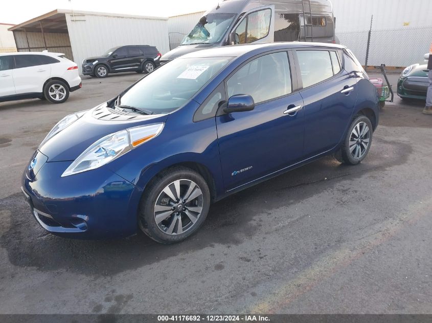 2016 Nissan Leaf Sl VIN: 1N4BZ0CP5GC313440 Lot: 41176692