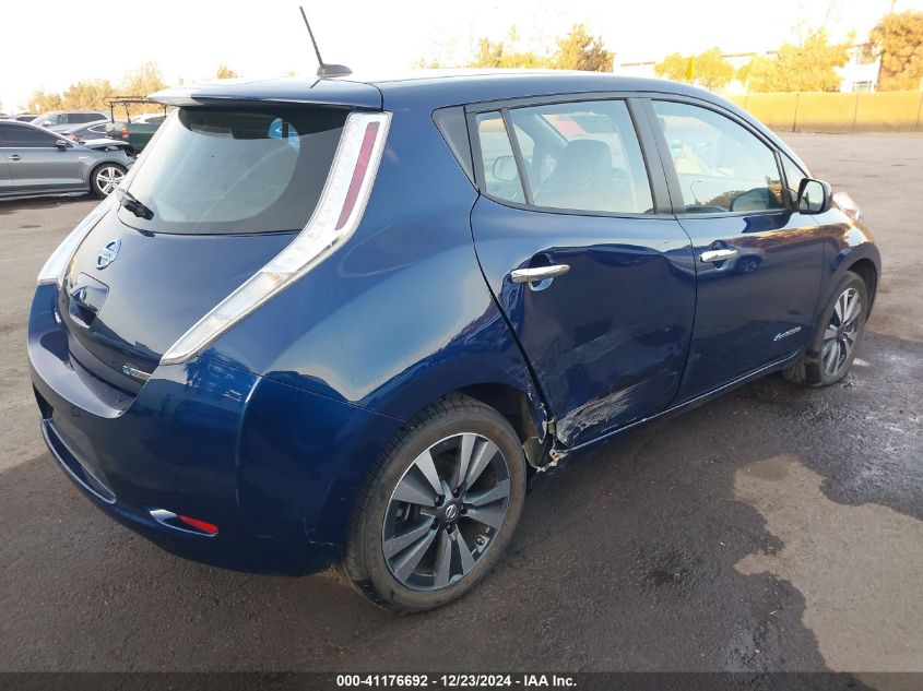 2016 Nissan Leaf Sl VIN: 1N4BZ0CP5GC313440 Lot: 41176692