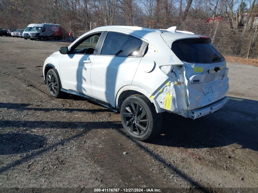 2021 Honda Hr-V Awd Sport VIN: 3CZRU6H12MM714107 Lot: 41176767