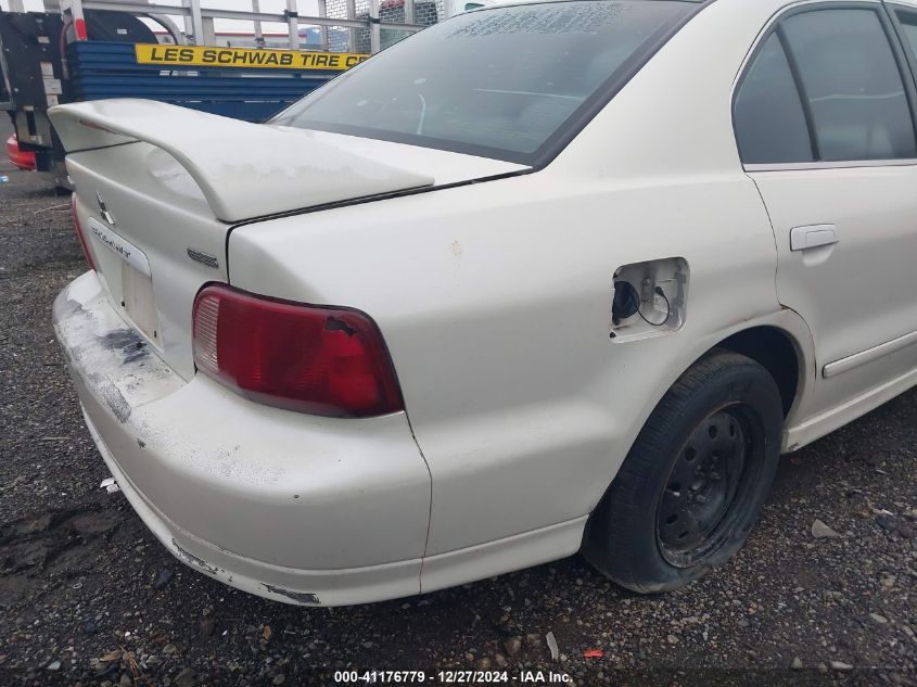 2002 Mitsubishi Galant Es/Ls VIN: 4A3AA46G22E131379 Lot: 41176779