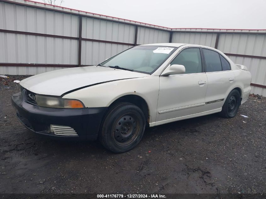 2002 Mitsubishi Galant Es/Ls VIN: 4A3AA46G22E131379 Lot: 41176779